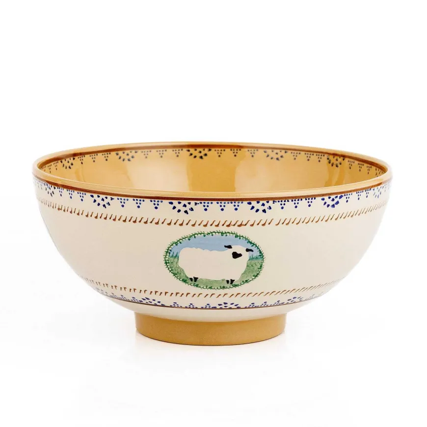 Outlet Salad Bowl Assorted Animals Landscapes