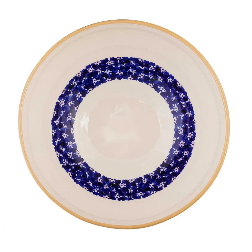 Store Salad Bowl Dark Blue Lawn Wedding Gifts