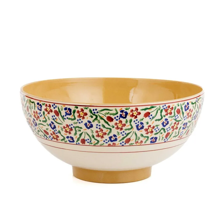 Best Sale Salad Bowl Wild Flower Meadow Wedding Gifts