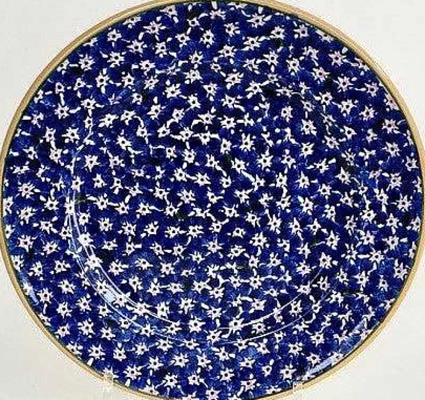 Clearance Serving Plate Dark Blue Lawn Lawn