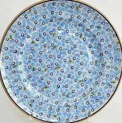 Cheap Serving Plate Light Blue Lawn Plates
