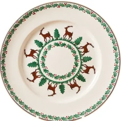 New Serving Plate Reindeer Reindeer
