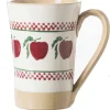 Fashion Set Apple Everyday Plate And Tall Mug Apple