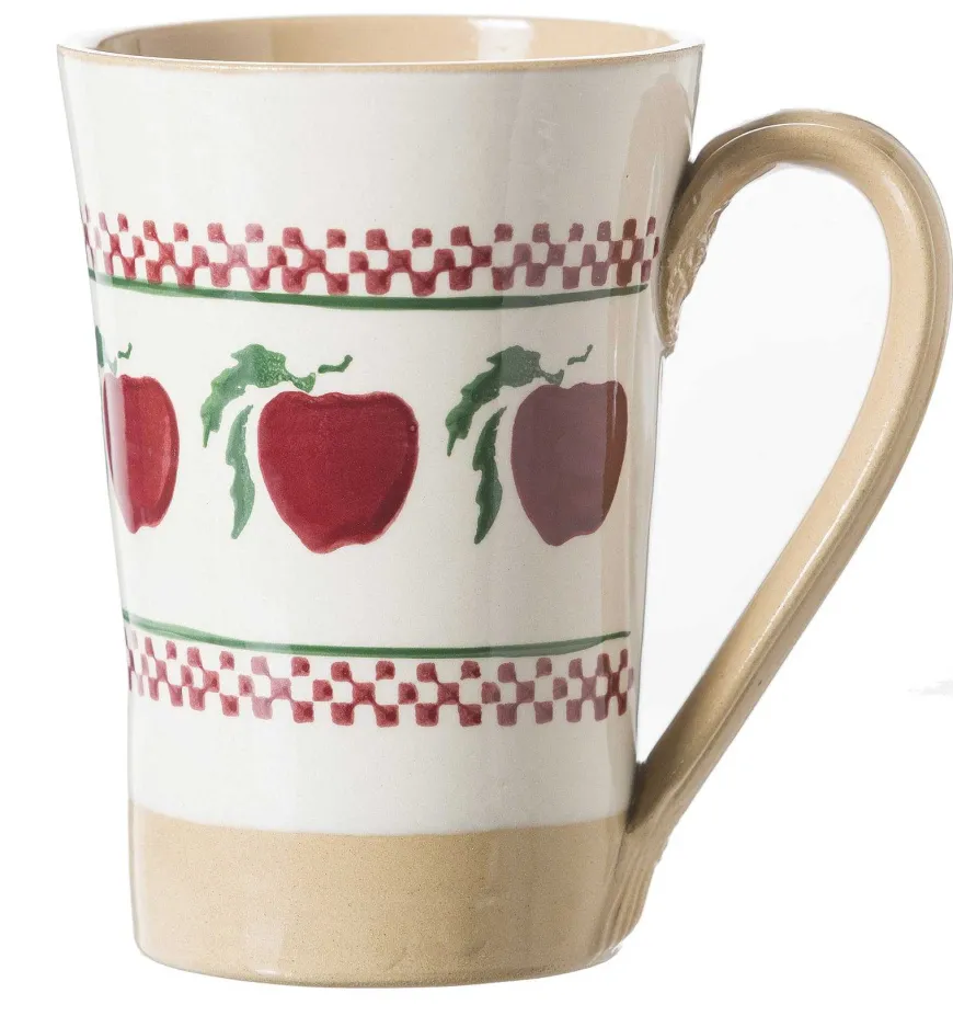 Fashion Set Apple Everyday Plate And Tall Mug Apple