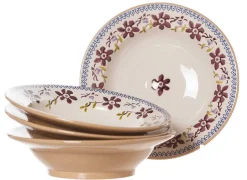 Best Set Of 4 Pasta Bowls Clematis Clematis