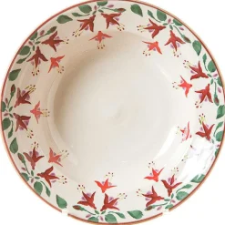 Clearance Set Of Four Pasta Bowls Fuchsia Fuchsia