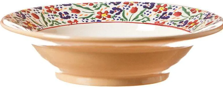 Cheap Set Of Four Pasta Bowls Wild Flower Meadow Wild Flower Meadow