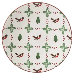 Outlet Set Winter Robin Everyday Plate And Tall Mug Winter Robin