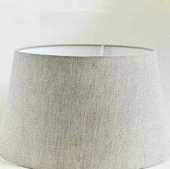 New Shade For Tall Lamp Linen Natural Lamps