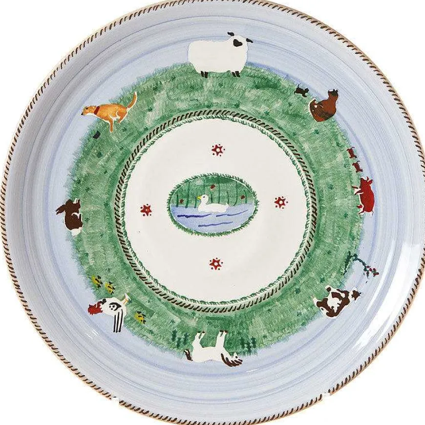Shop Shallow Dish Assorted Animals Easter