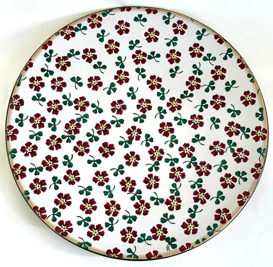 Cheap Shallow Dish Irish Rose Serving