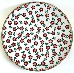 Flash Sale Shallow Dish Irish Rose St Patrick'S Day
