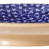 Best Shallow Dish Lawn Dark Blue Serving