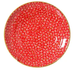 Cheap Shallow Dish Lawn Red Serving