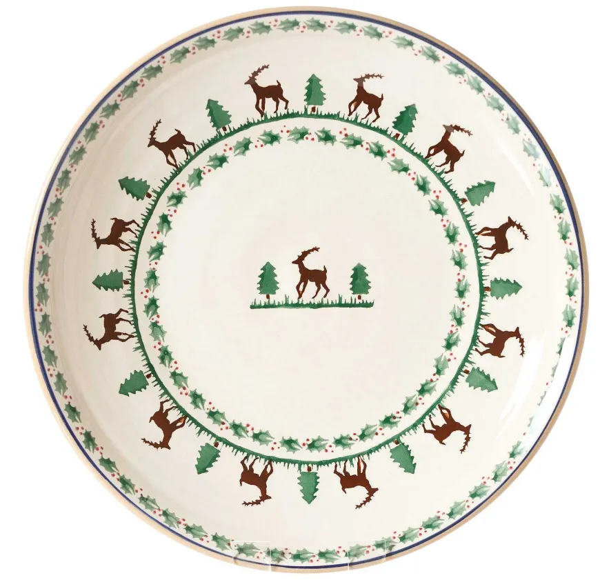 New Shallow Dish Reindeer Corporate Gifts