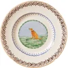 Sale Side Plate Dog Landscapes