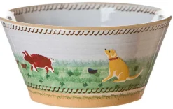 Flash Sale Small Angled Bowl Assorted Animals Landscapes