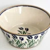 Store Small Angled Bowl Blue Blooms Mother'S Day