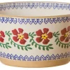 Hot Small Angled Bowl Old Rose Bowls