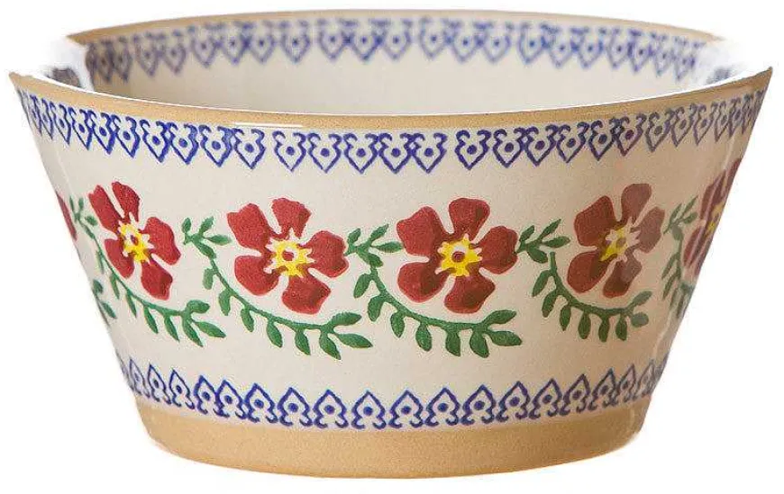 Hot Small Angled Bowl Old Rose Bowls