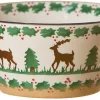 Flash Sale Small Angled Bowl Reindeer Bowls