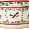 Shop Small Angled Bowl Winter Robin Winter Robin