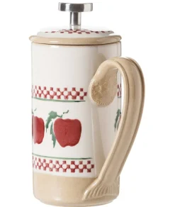 New Small Cafetiere Apple Coffee Addict'S Gifts