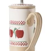 Shop Small Cafetiere Apple Serving