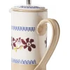 Hot Small Cafetiere Clematis Coffee Addict'S Gifts