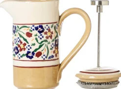 Discount Small Cafetiere Wild Flower Meadow Coffee Addict'S Gifts