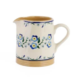 Fashion Small Cylinder Jug Forget Me Not Jugs