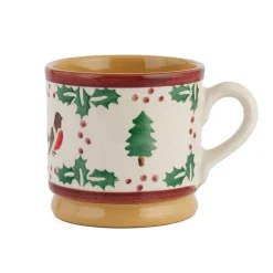 Hot Small Mug Winter Robin Winter Robin