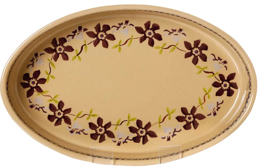 Discount Small Oval Oven Dish Clematis Oven Friendly Dishes