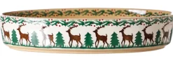 Sale Small Oval Oven Dish Reindeer Reindeer