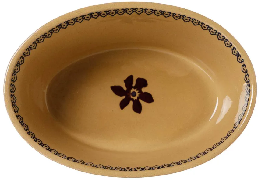 New Small Oval Pie Dish Clematis Oven Friendly Dishes