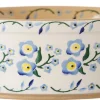 Hot Small Oval Pie Dish Forget Me Not Food Lover'S Gifts