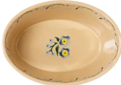 Hot Small Oval Pie Dish Forget Me Not Food Lover'S Gifts