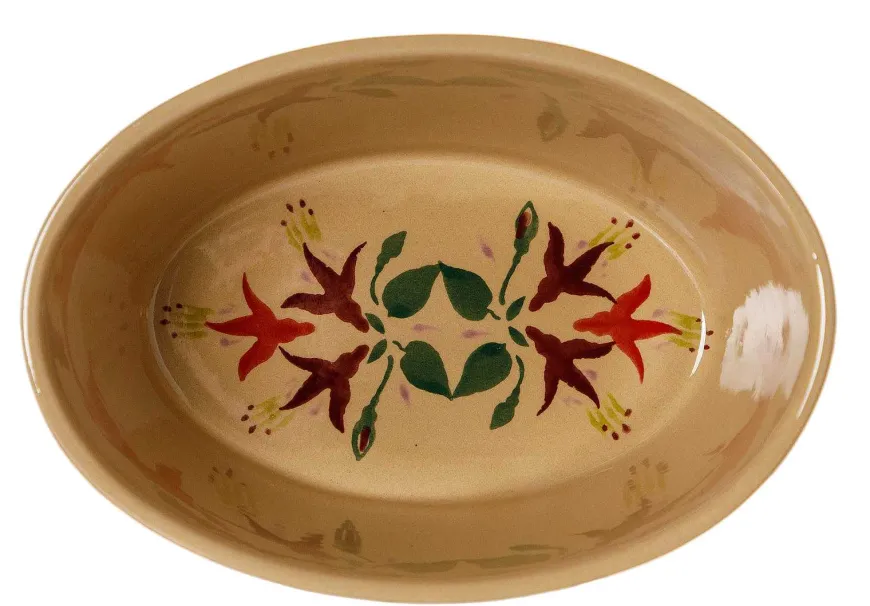Best Sale Small Oval Pie Dish Fuchsia Food Lover'S Gifts