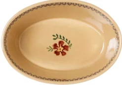 Outlet Small Oval Pie Dish Old Rose Oven Friendly Dishes