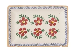 Online Small Rectangle Plate Old Rose Old Rose