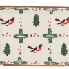 Discount Small Rectangle Plate Winter Robin Plates