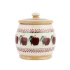 Discount Small Round Lidded Jar Apple Apple