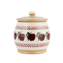 Store Small Round Lidded Jar Apple Storage Jars