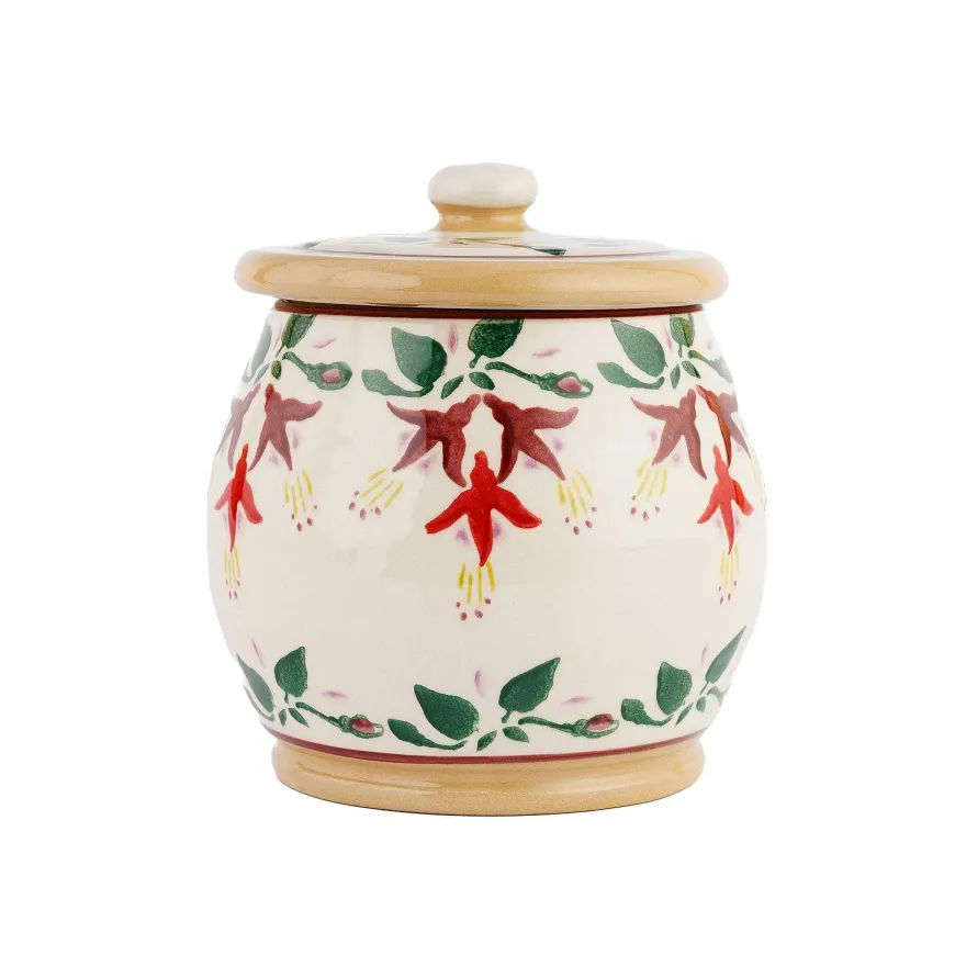 Store Small Round Lidded Jar Fuchsia Mother'S Day