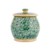 New Small Round Lidded Jar Green Lawn Children'S Gifts