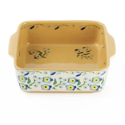 Shop Small Square Oven Dish Forget Me Not New In