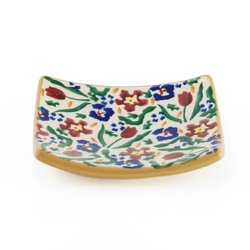Flash Sale Soap Dish Wild Flower Meadow Easter