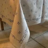 Online Tablecloth Forget Me Not Linen 55 X 99 Wedding Gifts