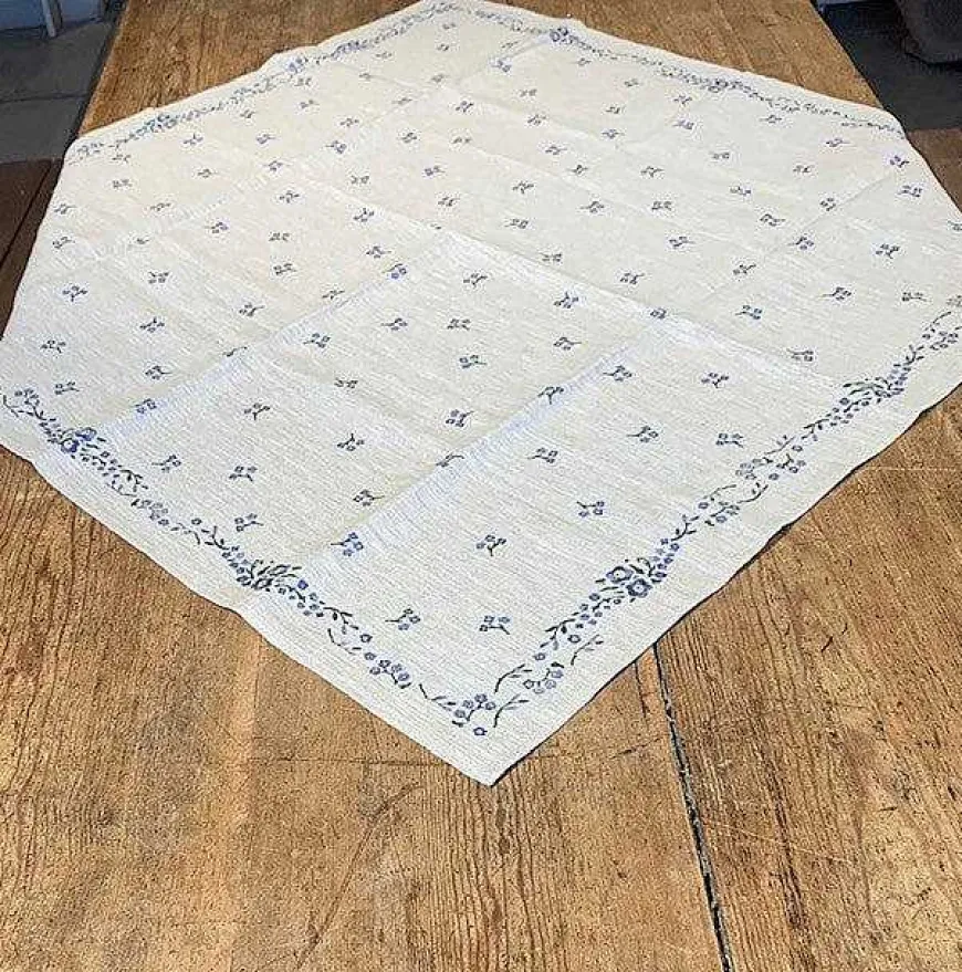 Online Tablecloth Square Forget Me Not 40" Forget Me Not