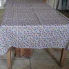 Best Sale Tablecloth Wild Flower Meadow Linen 55 X 99 Tablecloths